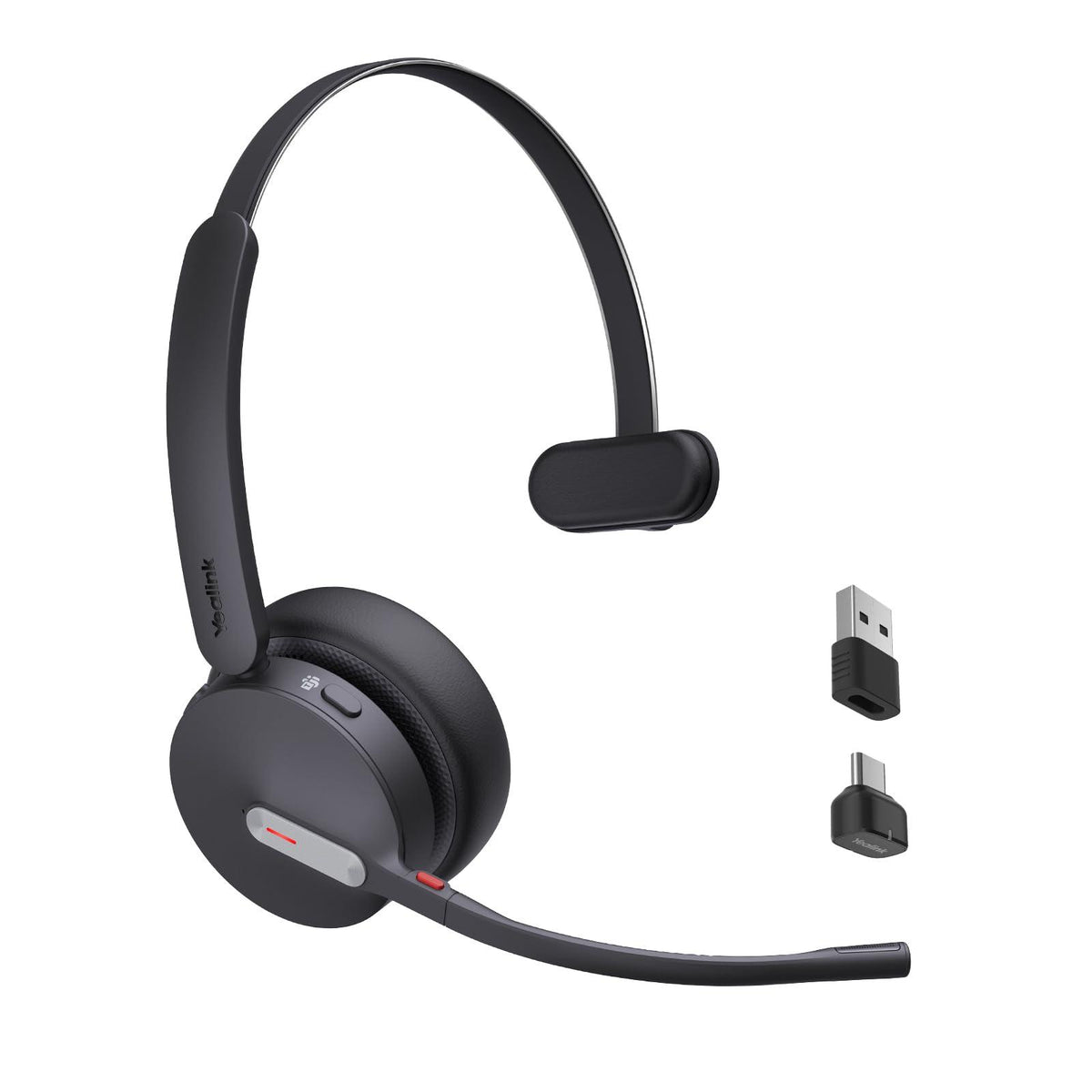 Yealink BH70 Mono Teams USB-C/A, without a charging stand.