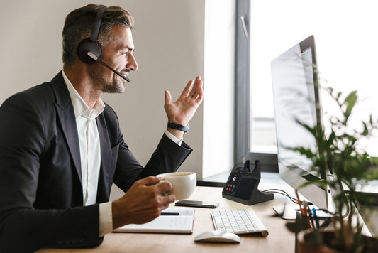 Casque sans fil Yealink WH64 Dect Duo Workstation