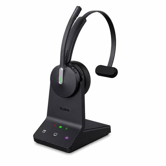 Yealink WH64 DECT Wireless Headset – Mono or Dual