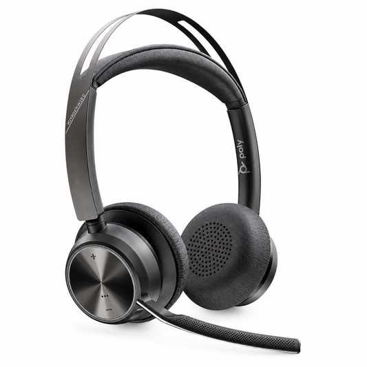 Poly Voyager Focus2 Microsoft Teams avec support de charge