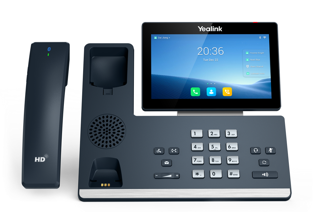 Téléphone SIP Yealink T58W (PRO) avec combiné sans fil