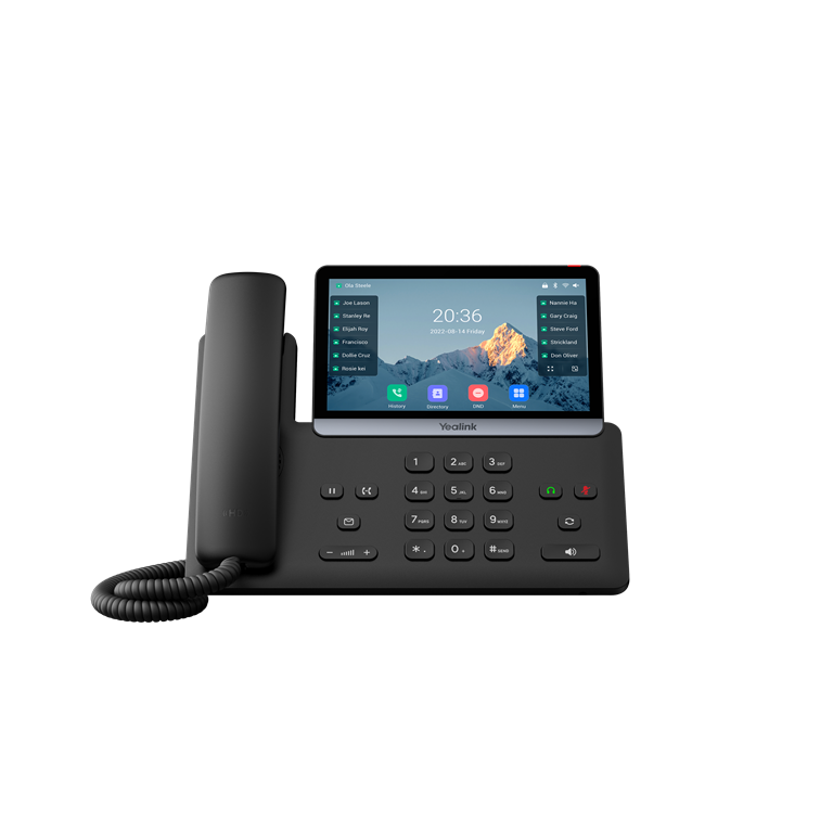 Téléphone SIP Yealink T77U à écran tactile