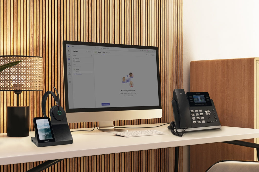 Casque sans fil Yealink WH68 DECT pour poste de travail