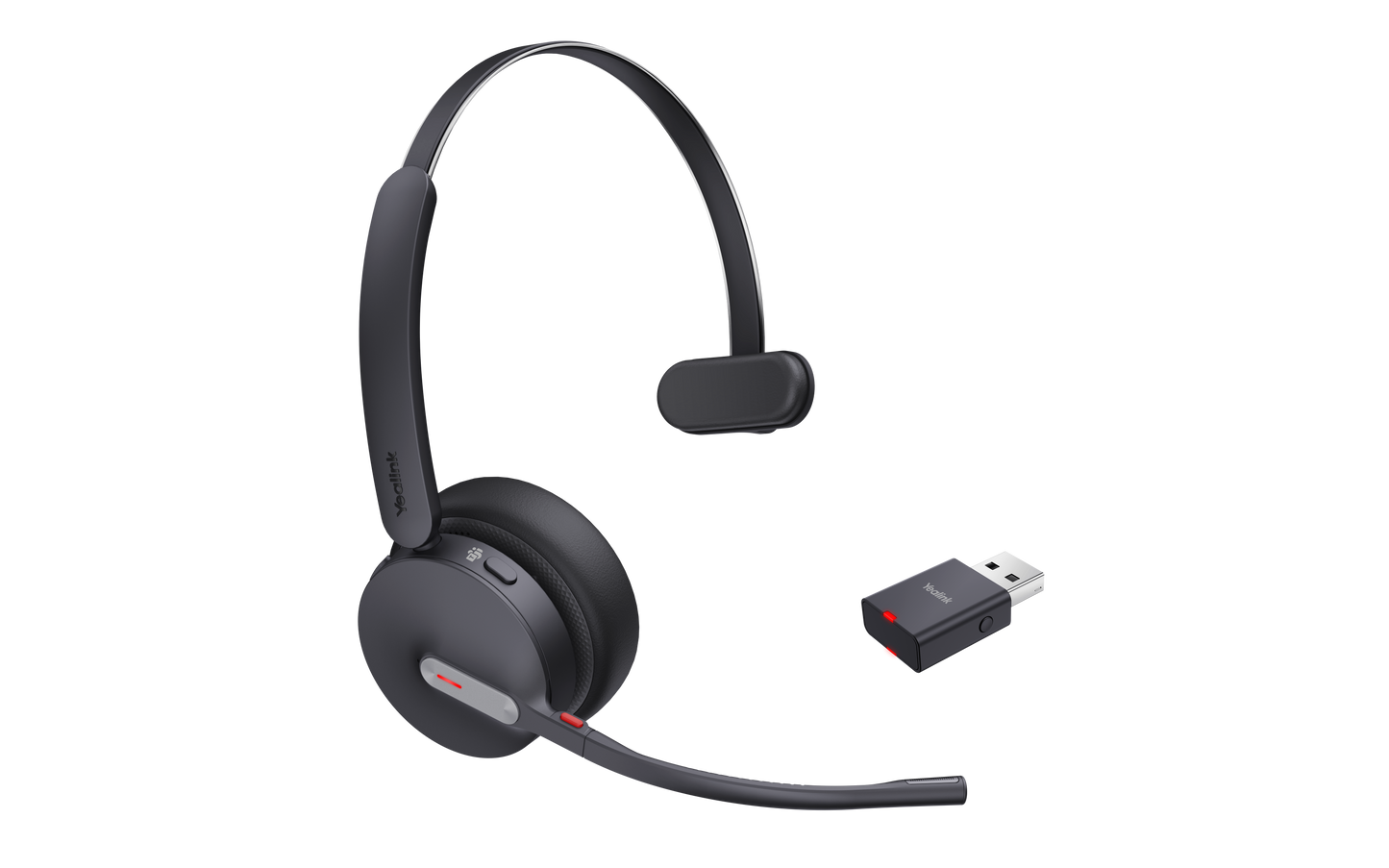 Yealink WH64 Mono Dect & Bluetooth Hybrid oreillette sans fil