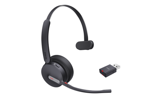 Yealink WH64 Mono Dect & Bluetooth Hybrid oreillette sans fil
